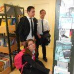 Visite de la bédéthèque