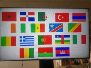 semaine des langues mars 2026, projet interculturalité, drapeaux