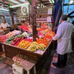 Les couleurs du marché couvert