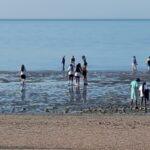 Les pieds dans l'eau